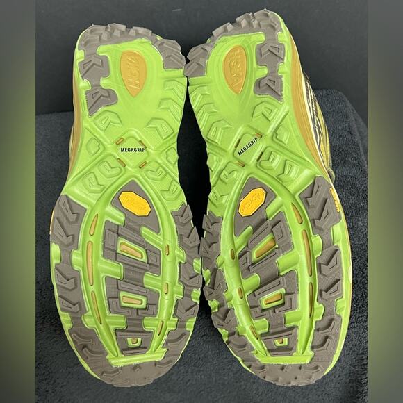 Hoka One One Mafate Speed 2 Dark Olive Shoes Men’s Sz 11 Tried On - Picture 7 of 9